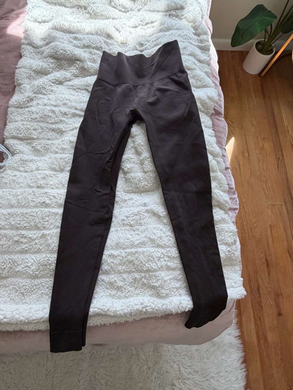 SET Active Scult Flex sculptflex Leggings in Dark Brown size small